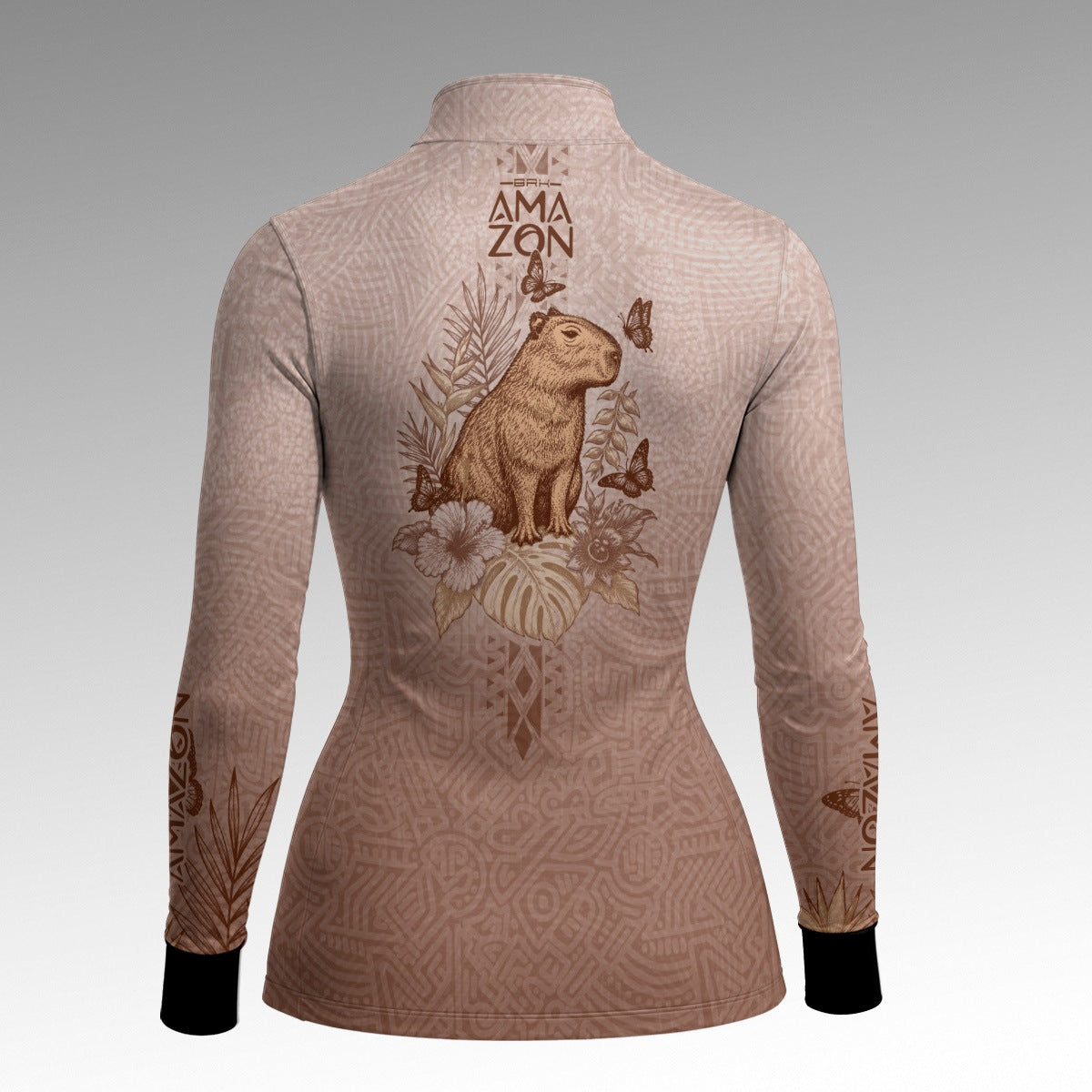 Camisa Feminina Amazon Capivara Creme