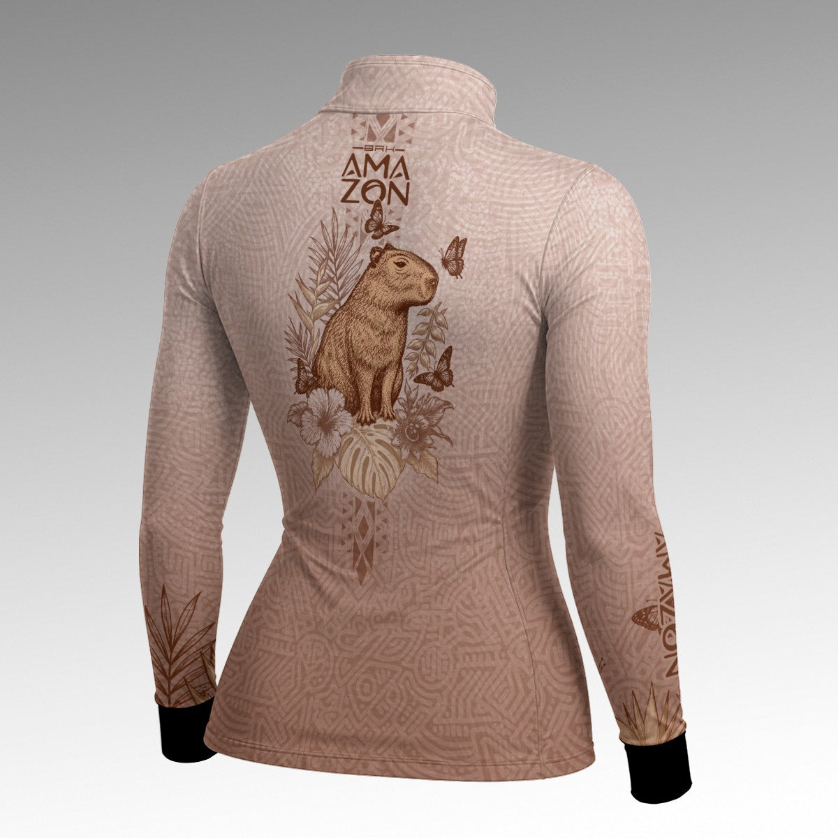 Camisa Feminina Amazon Capivara Creme