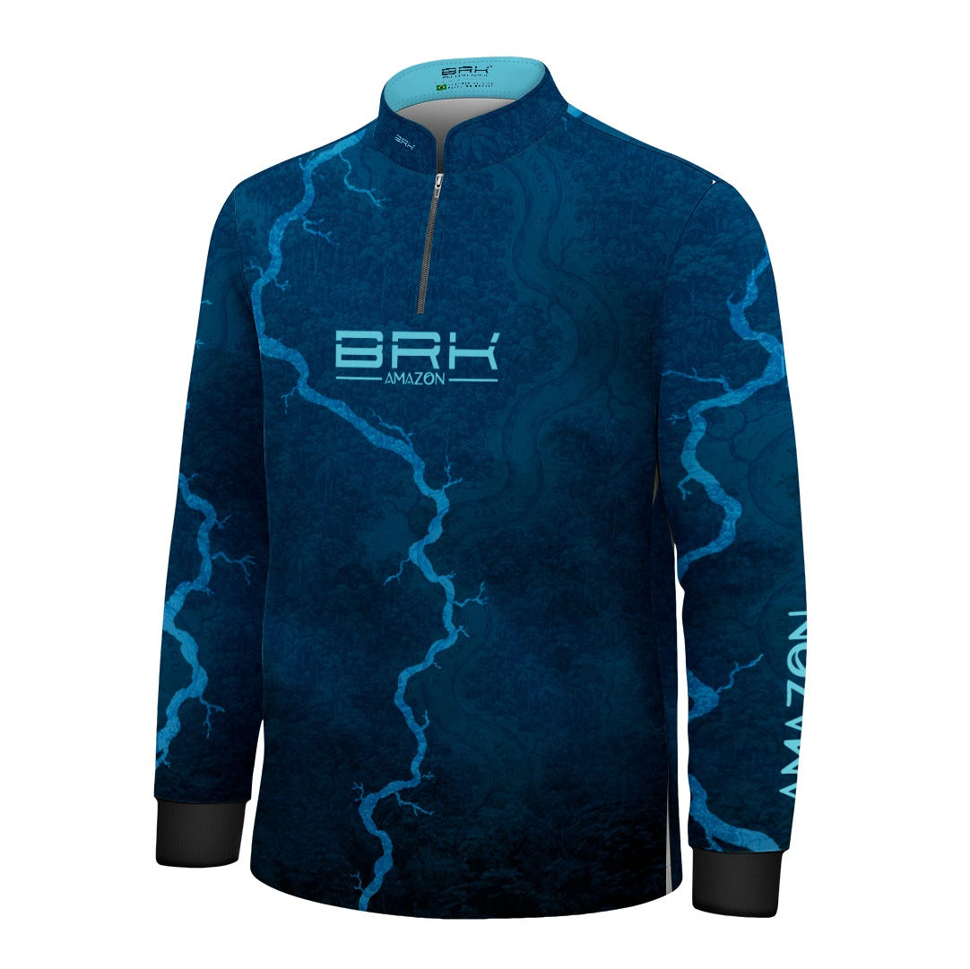 Camisa Infantil Amazon Rio Xingu Azul Marinho