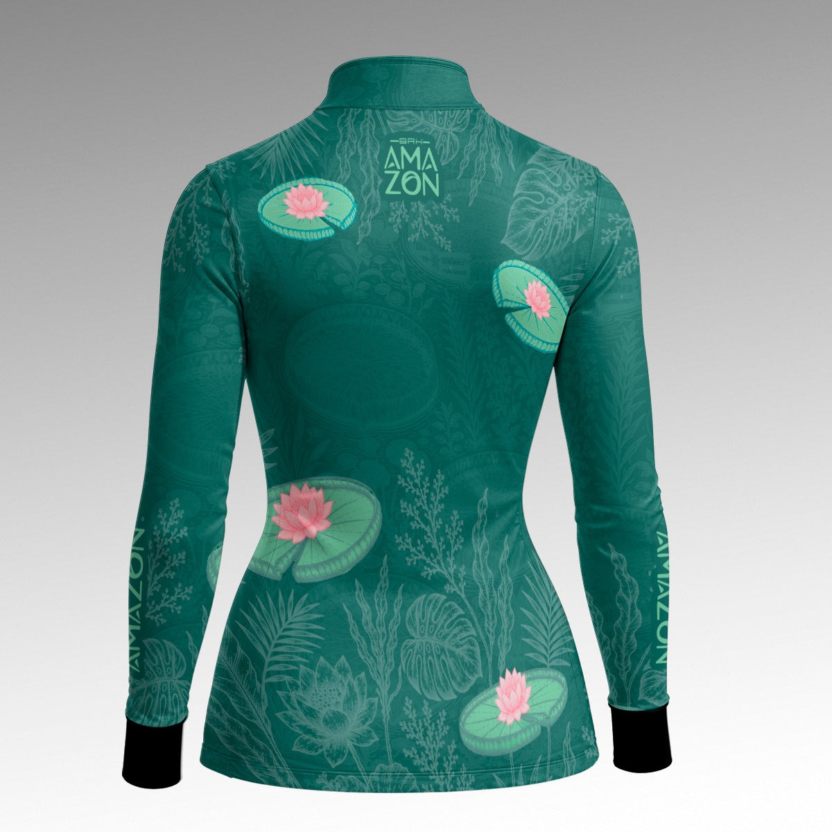 Camisa Feminina Amazon Vitória-Régia Verde Esmeralda