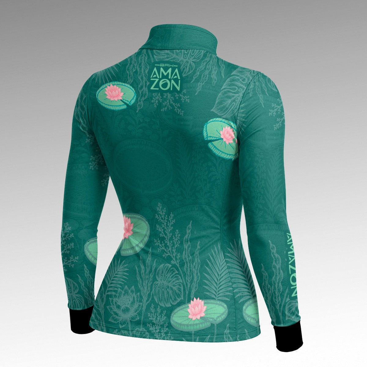 Camisa Feminina Amazon Vitória-Régia Verde Esmeralda