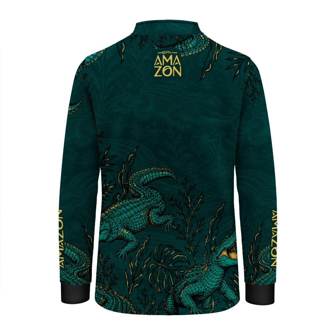Camisa Infantil Amazon Jacaré-Açu Petróleo