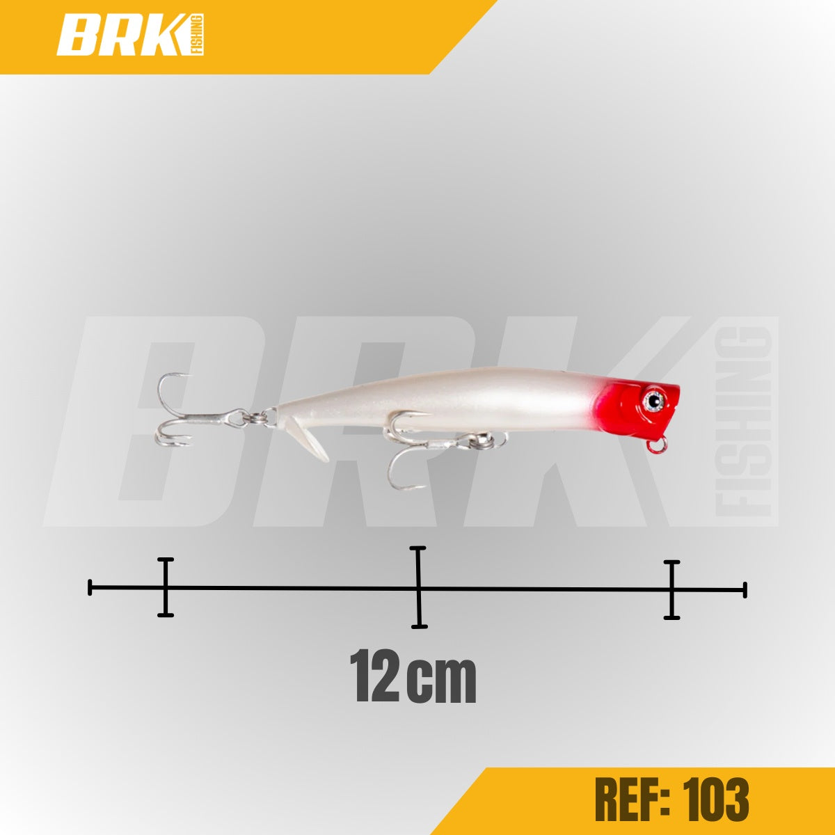 Isca Artificial Nelson Nakamura Zap 12cm 18g Superfície - Brk Fishing