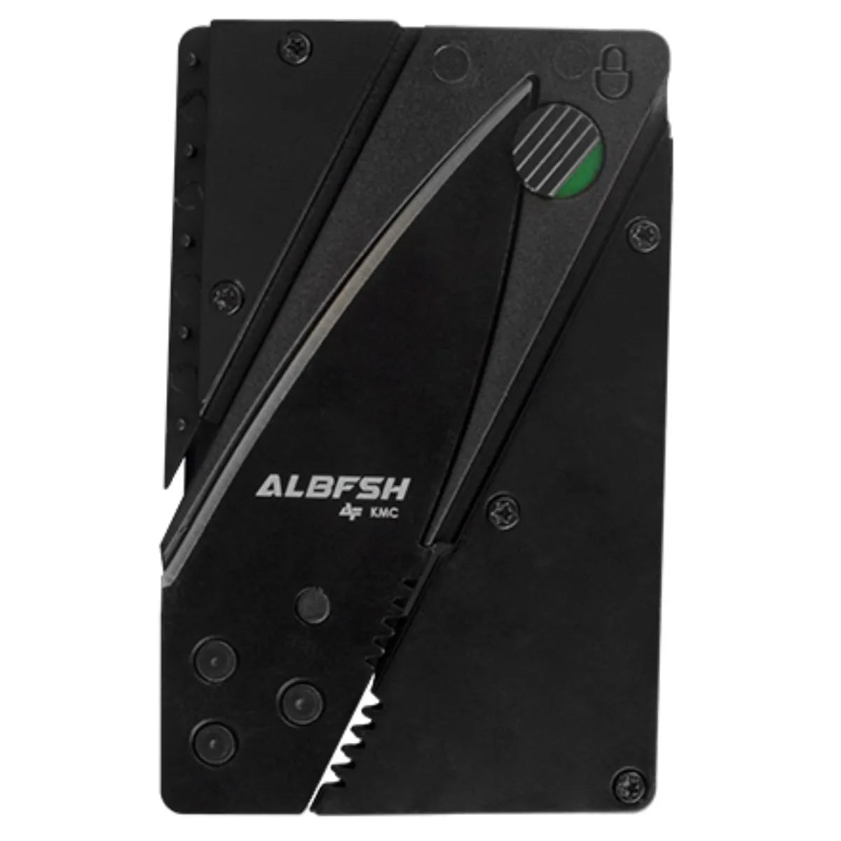 Canivete Cartão Albatroz Fishing - KMC Black - Brk Fishing