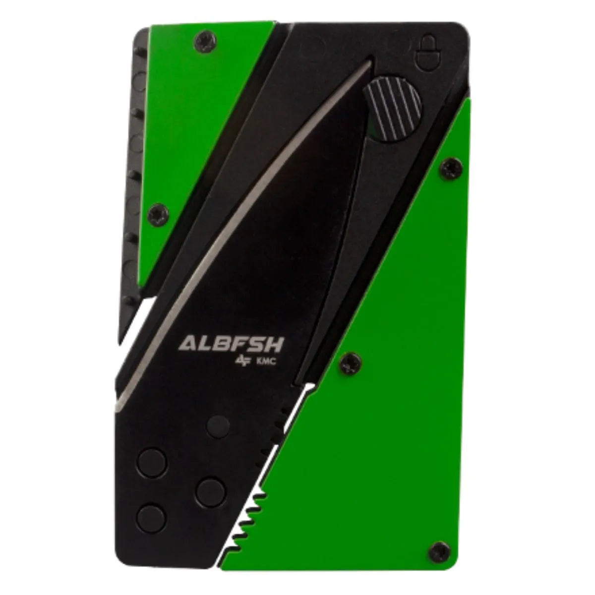 Canivete Cartão Albatroz Fishing - KMC Green - Brk Fishing