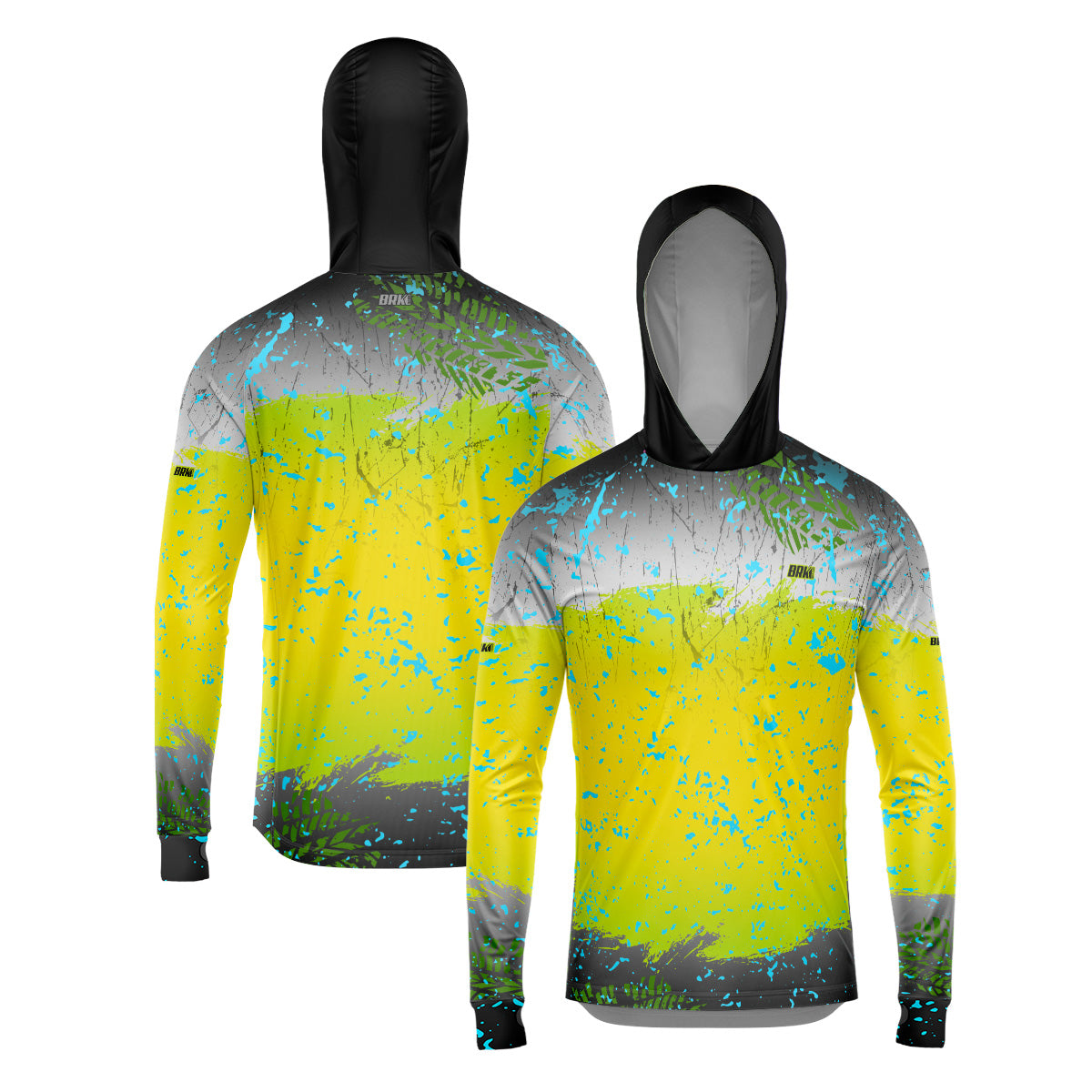 Camisa de Pesca com Capuz Brk Mahi Mahi com Proteção Uv50+ - Tamanho: P