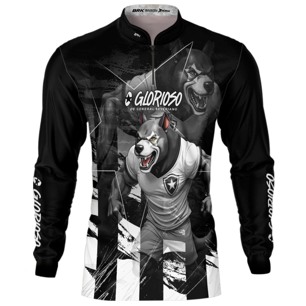 Camisa Futebol Brk Glorioso Mascote com Proteção Solar UV50+ - Brk Fishing