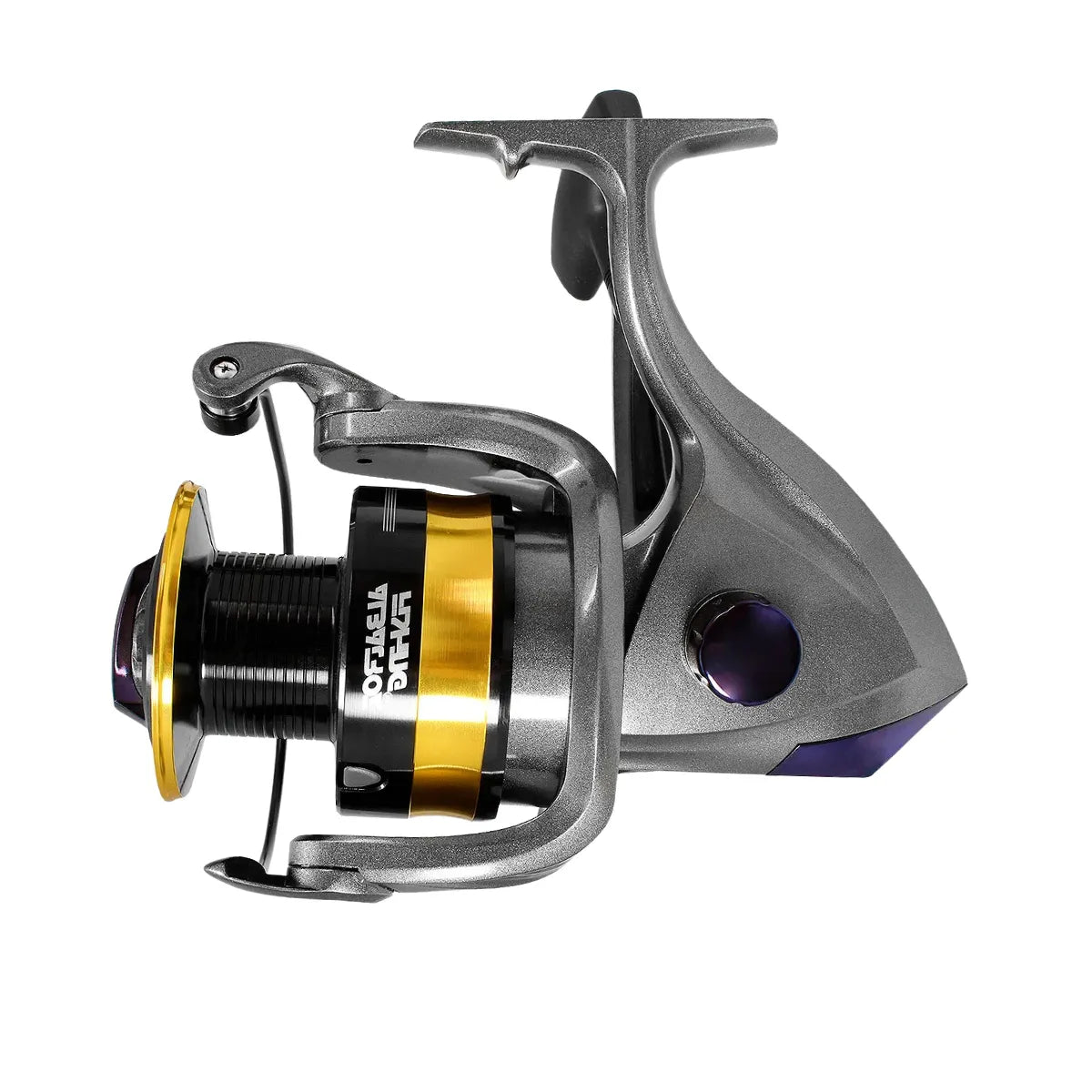 Molinete Albatroz Maguro 6000 Carretel Alumínio 4 Rol. Recolhimento 4.4:1 - Brk Fishing