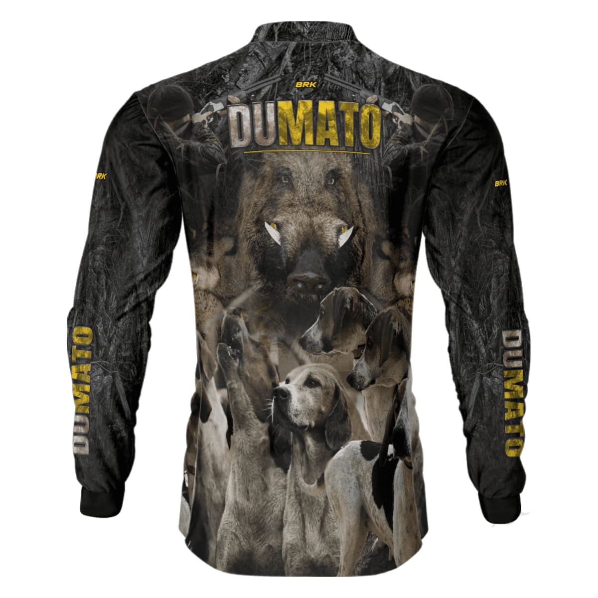 Camisa Agro Brk DuMato Javali FoxHound 2.0 com Proteção Solar UV50+ - Brk Fishing