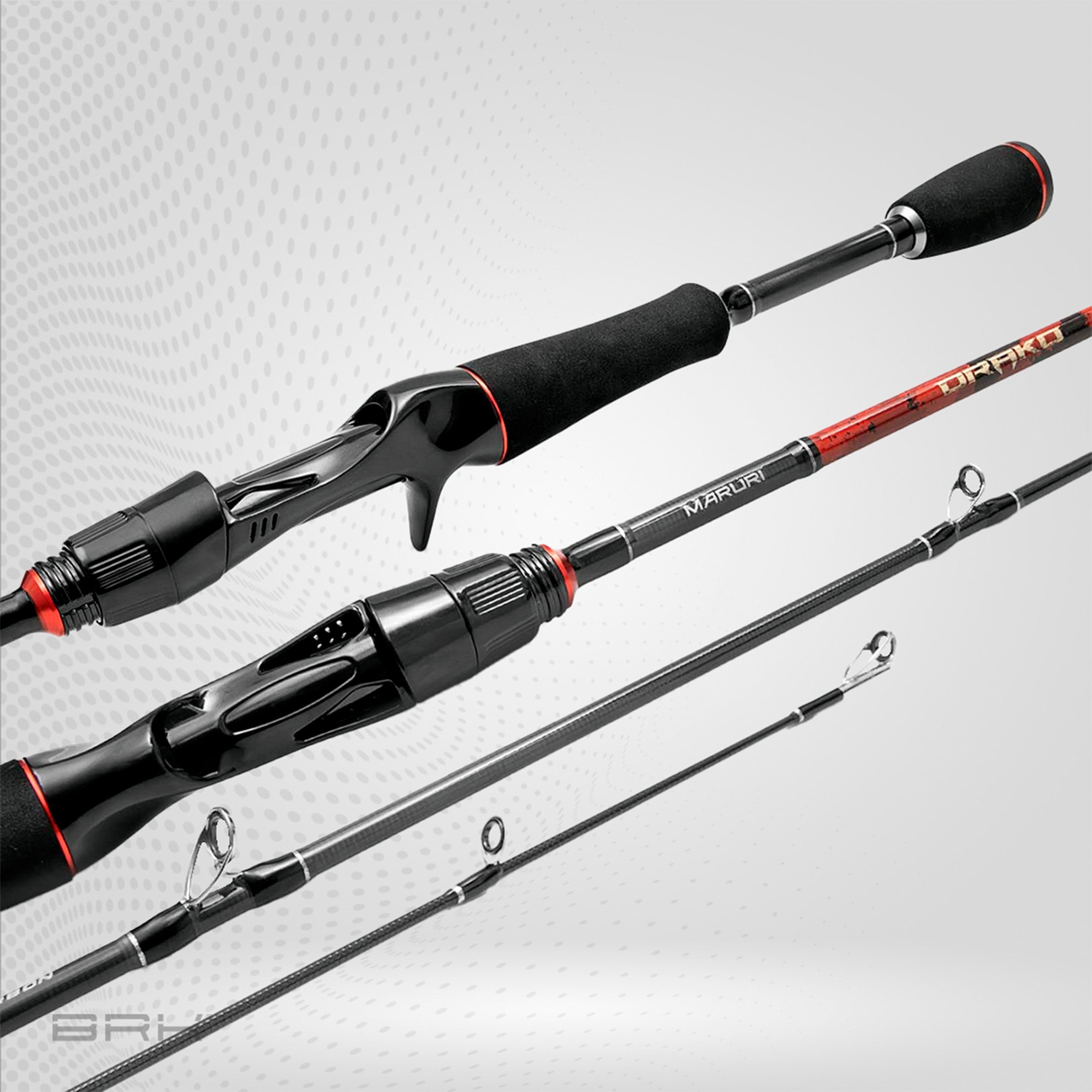 Vara de Pesca Maruri Drako C-601H 25lb 1,73m - Carretilha (Inteiriça) - Brk Fishing