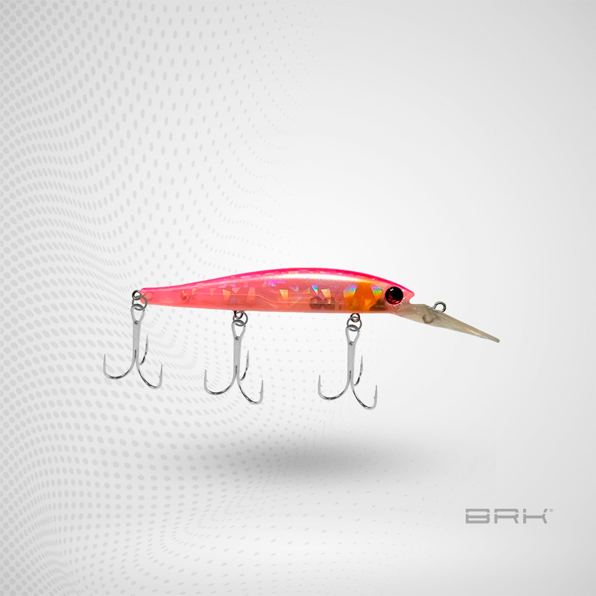 Isca Artificial Moriah Flatcore +2 Meia-Água Moriah