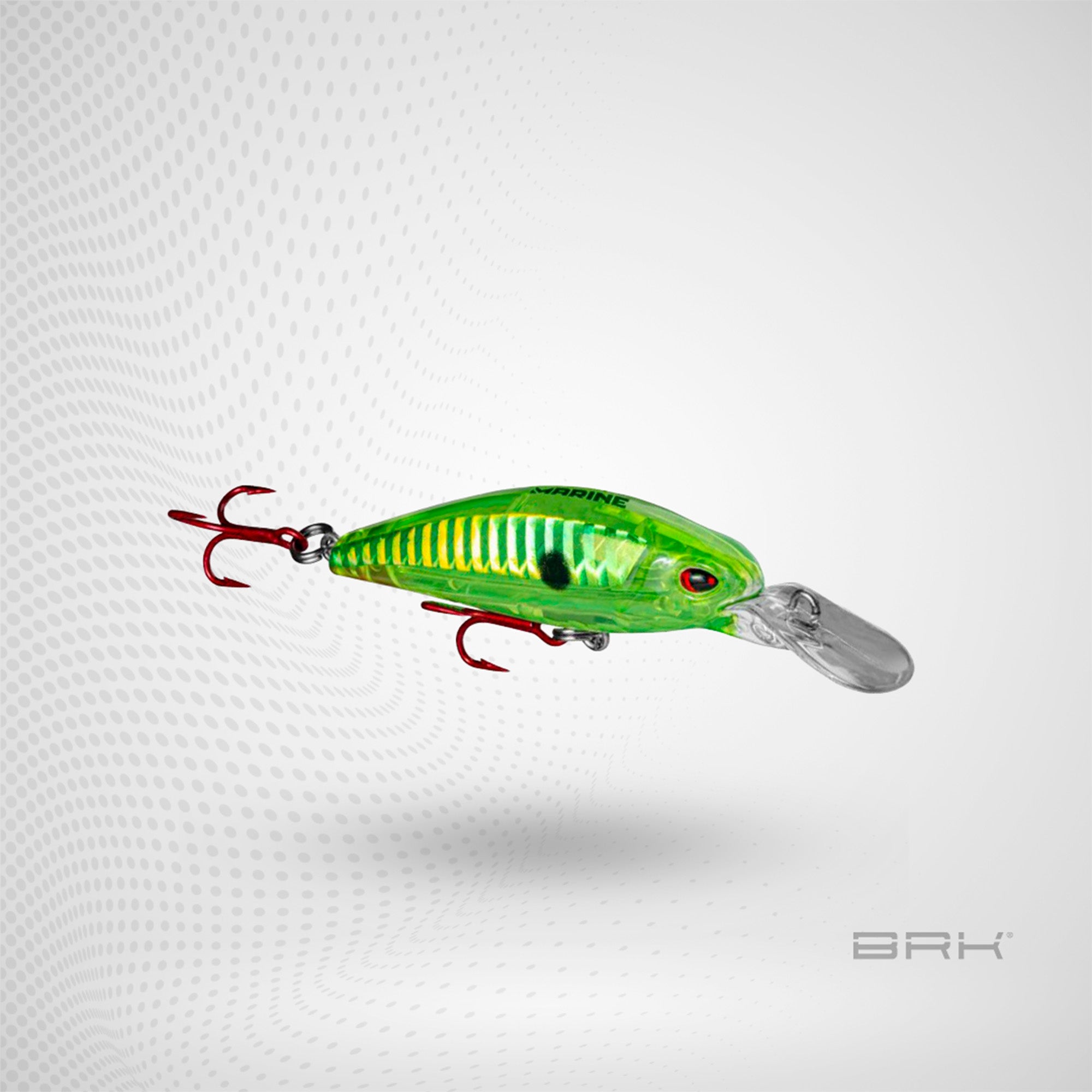 Isca Artificial Marine Sports Raptor Shad 70 Meia-Água Marine Sports