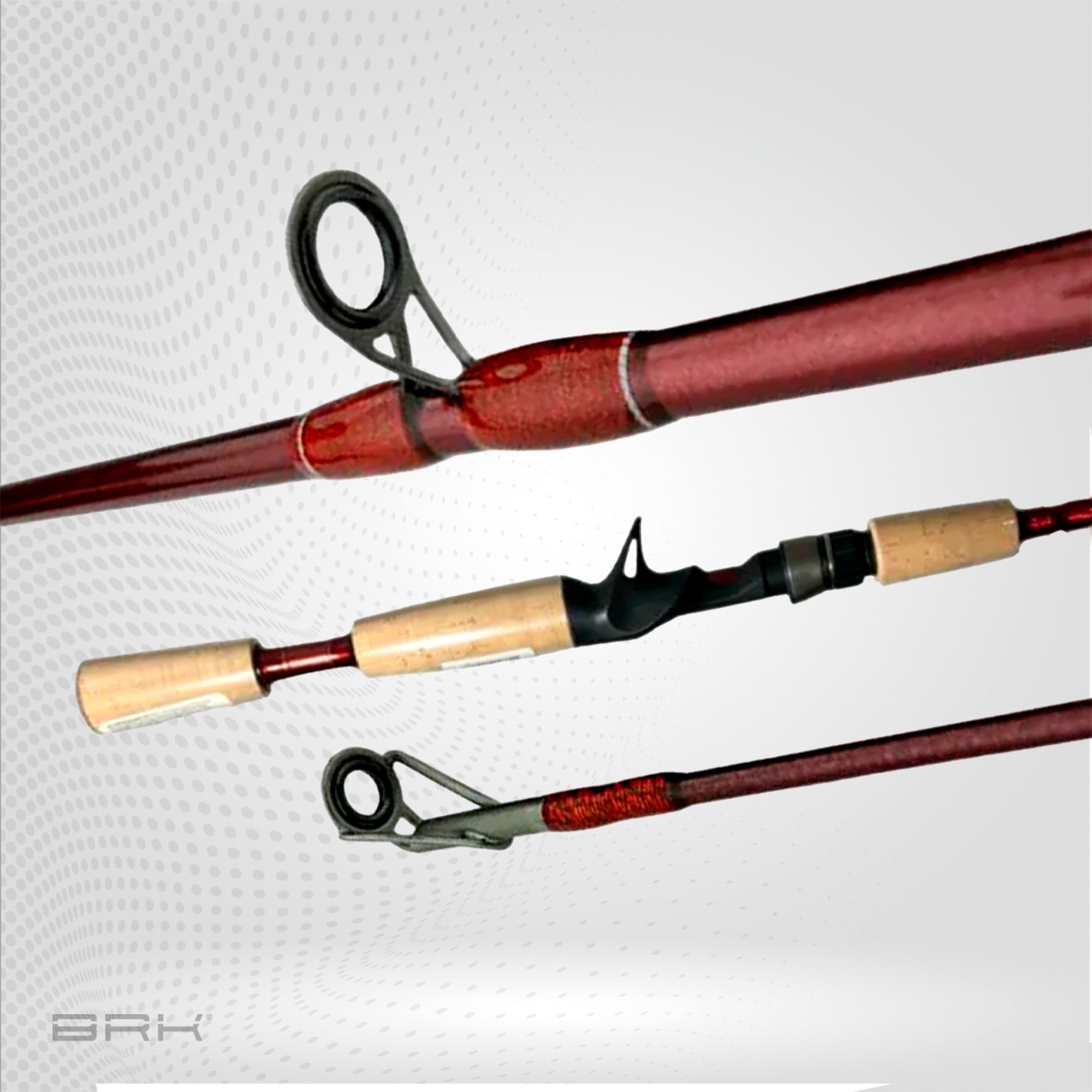 Vara de Pesca Rapala Bronze ZX 11RABR60CH 30lbs 1,82m - Carretilha (Inteiriça) - Brk Fishing