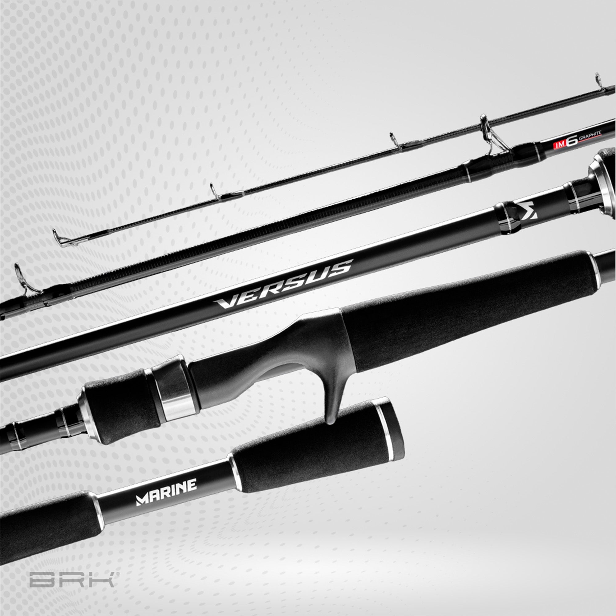 Vara de Pesca Marine Sports Versus VRS-C601MM 16lbs 1,83m - Carretilha (inteiriça) - Brk Fishing