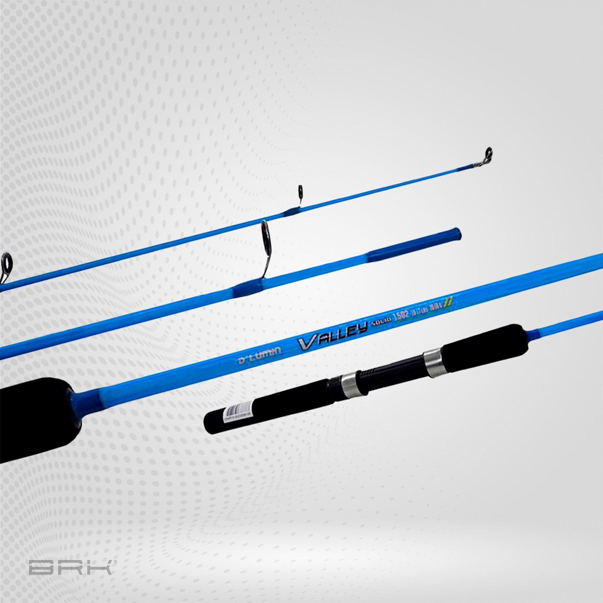 Vara de Pesca Deyu Valley SFS1502M-BE 17lbs 1,50m - Molinete (2 partes) - Brk Fishing