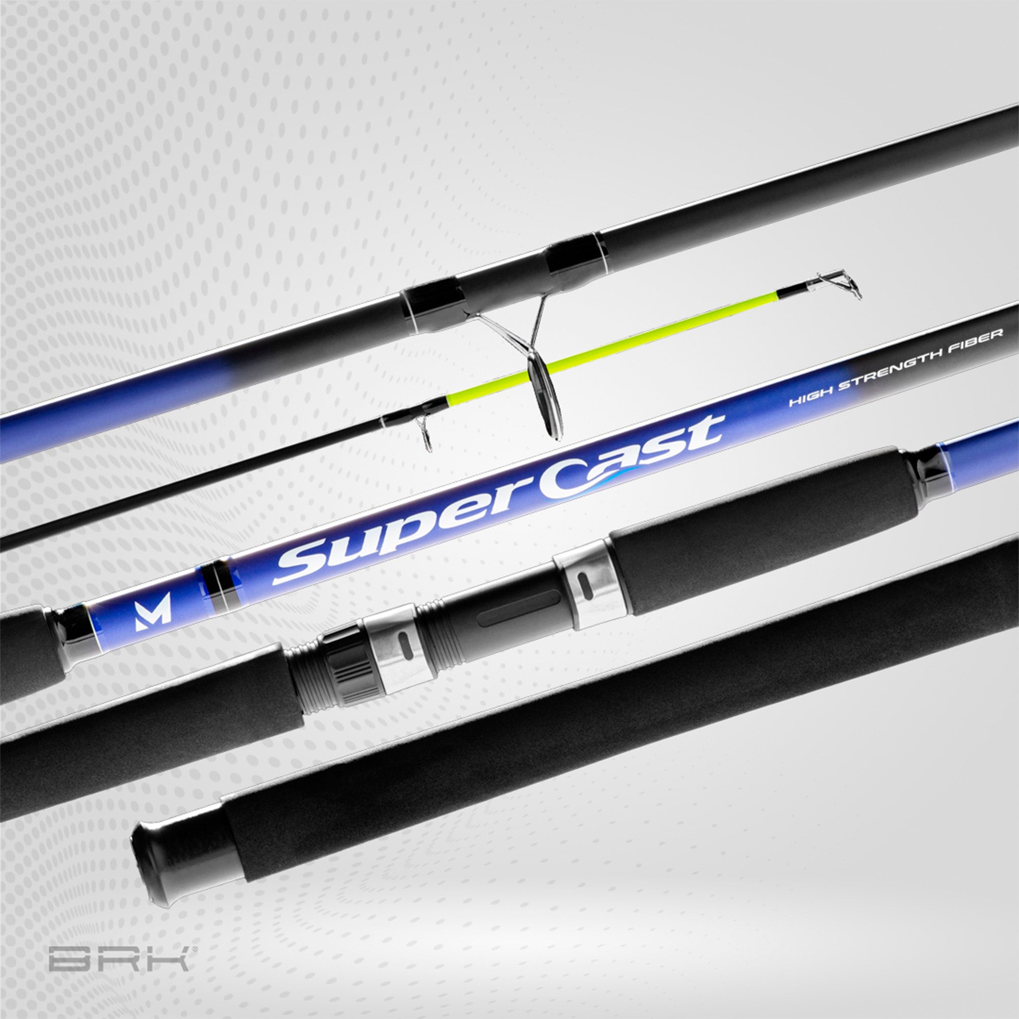 Vara de Pesca Marine Sports Super Cast SC-S3603 44lbs 3,60m - Molinete (3 partes) - Brk Fishing