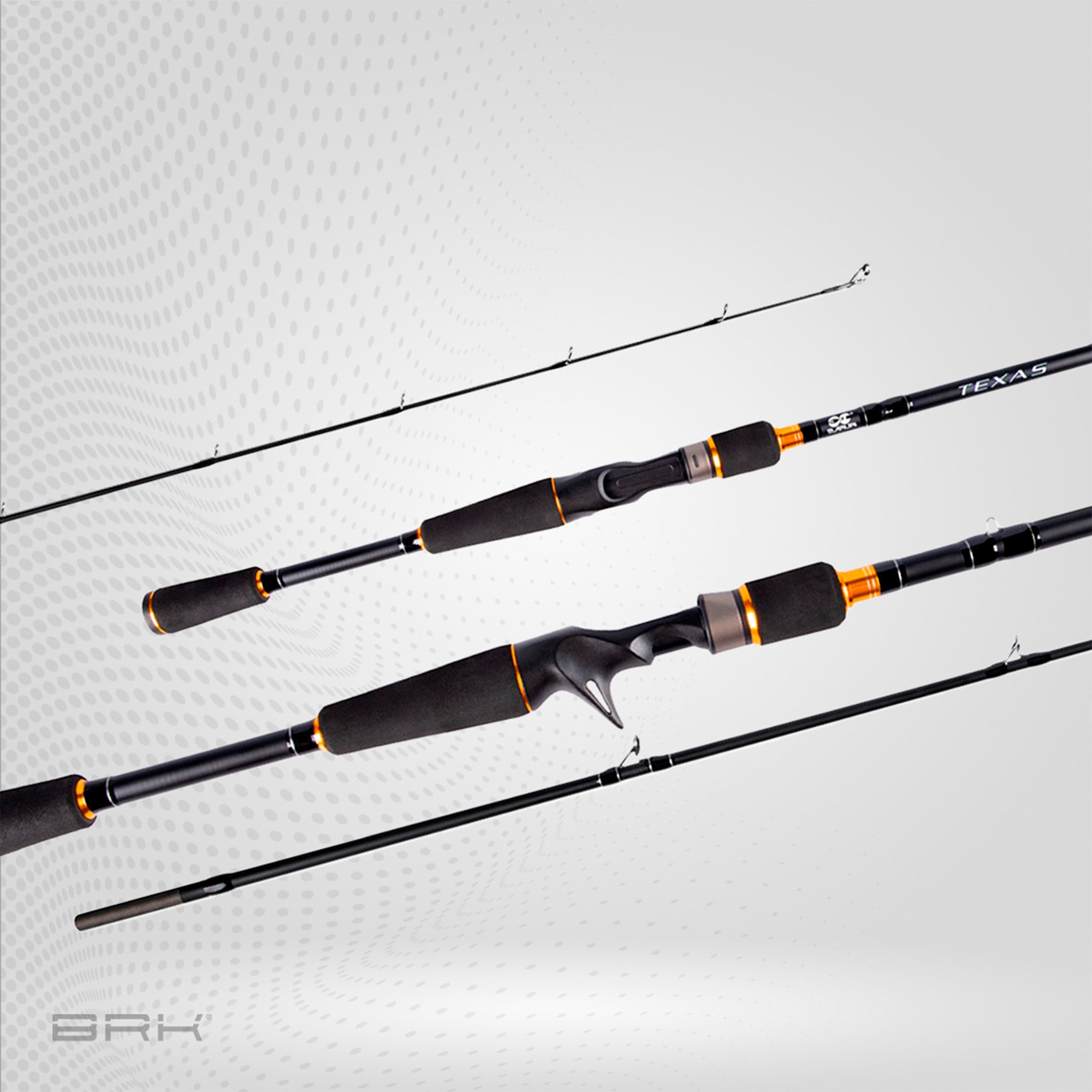 Vara de Pesca Maruri Texas TX-C-581H 25lbs 1,74m - Carretilha (Inteiriça) - Brk Fishing