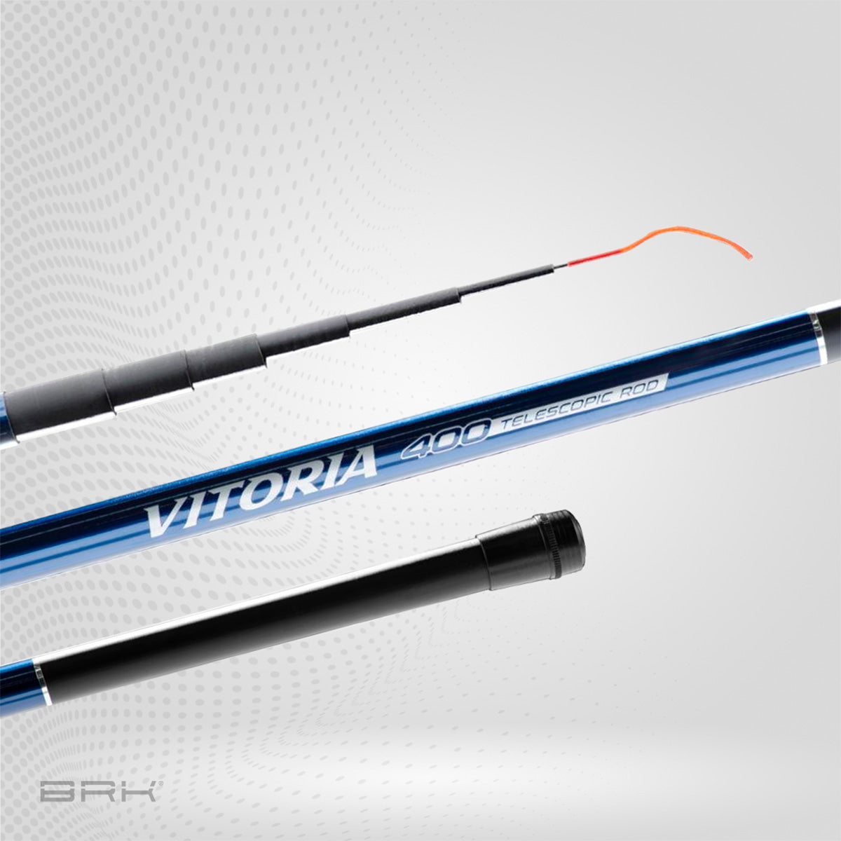 Vara de Pesca Marine Sports Telescópica Vitoria 3307 3,30m - Mão - Brk Fishing