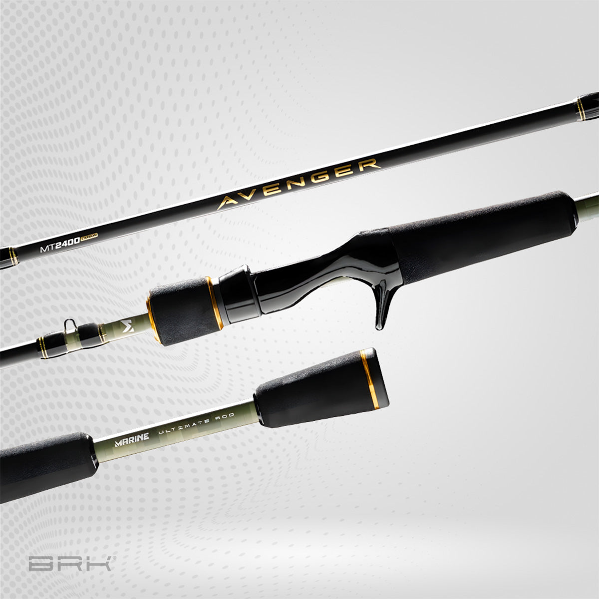 Vara de Pesca Marine Sports Avenger AVG-C602MF 17lbs 1,83m - Carretilha (2 partes) - Brk Fishing