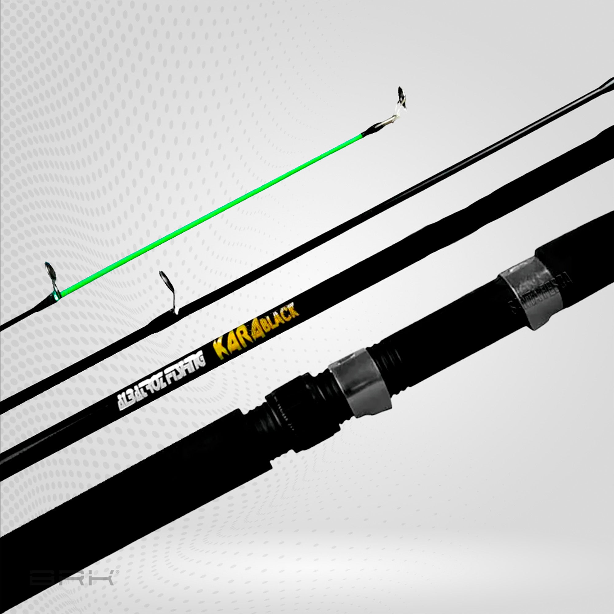 Vara de Pesca Albatroz Kara Black S1301 12lbs 1,30m - Molinete (Inteiriça) - Brk Fishing