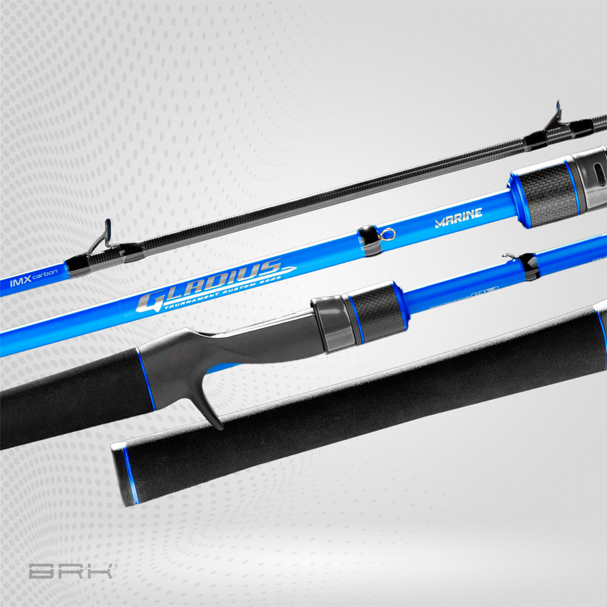 Vara de Pesca Marine Sports Gladius GL-C581 MLM 14lbs 1,73m - Carretilha (inteiriça) - Brk Fishing