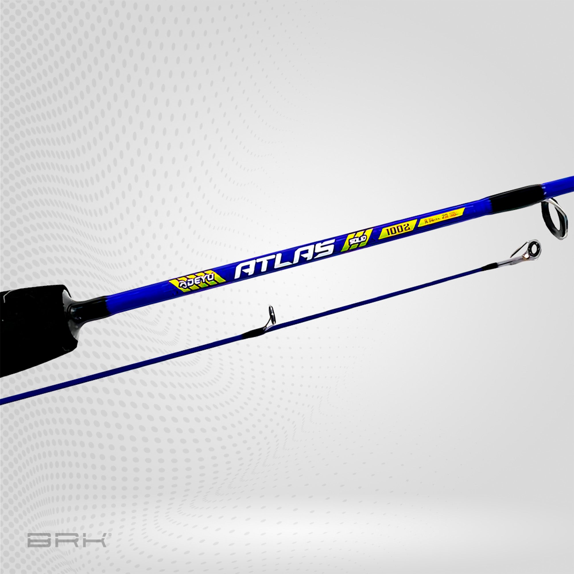 Vara de Pesca Deyu Atlas A-SFS1502M 17lbs 1,50m | Azul - Molinete (2 Partes) - Brk Fishing