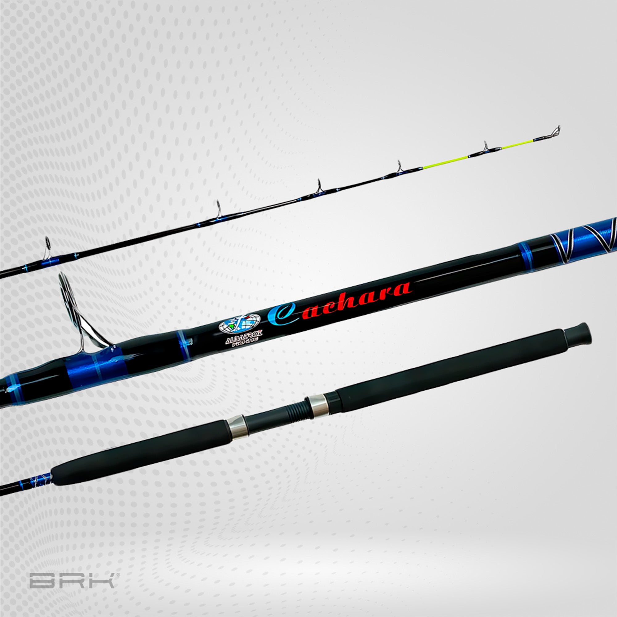 Vara de Pesca Albatroz Cachara 1801 50lbs 1,80m - Molinete (Inteiriça) - Brk Fishing