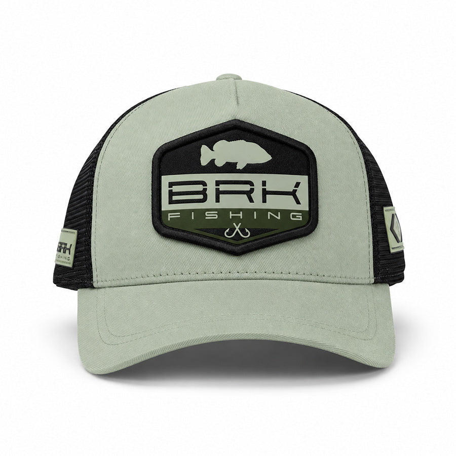Boné de Pesca Hook Verde
