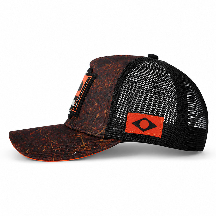 Boné BRK Fishing Realtree Laranja