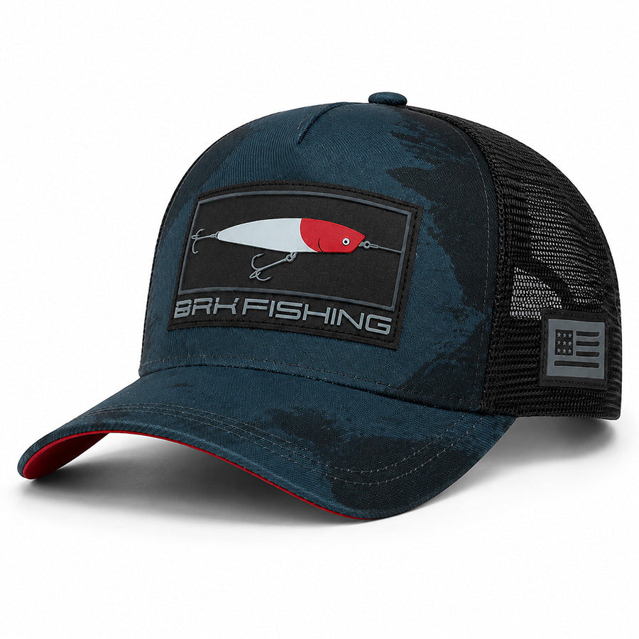 Boné BRK Fishing Bait Azul