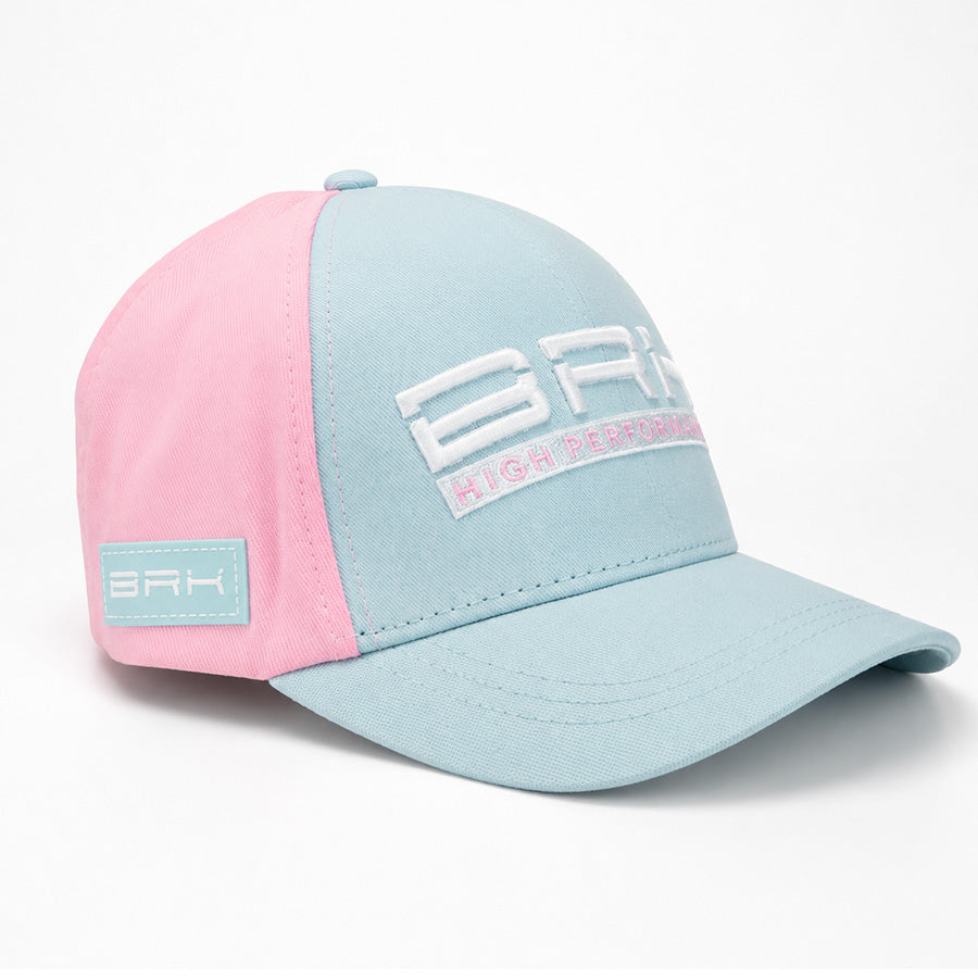 Boné de Pesca Feminino Azul e Rosa