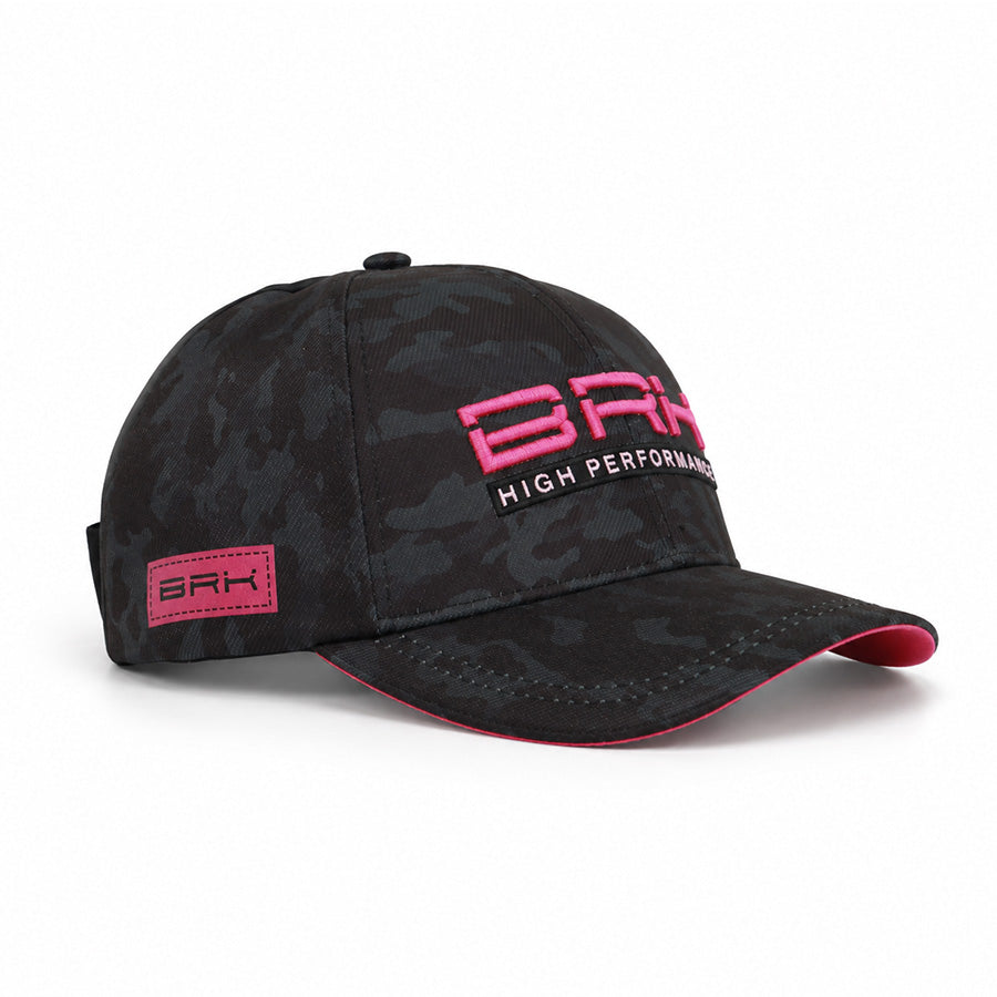 Boné de Pesca Feminino Camuflado com Rosa