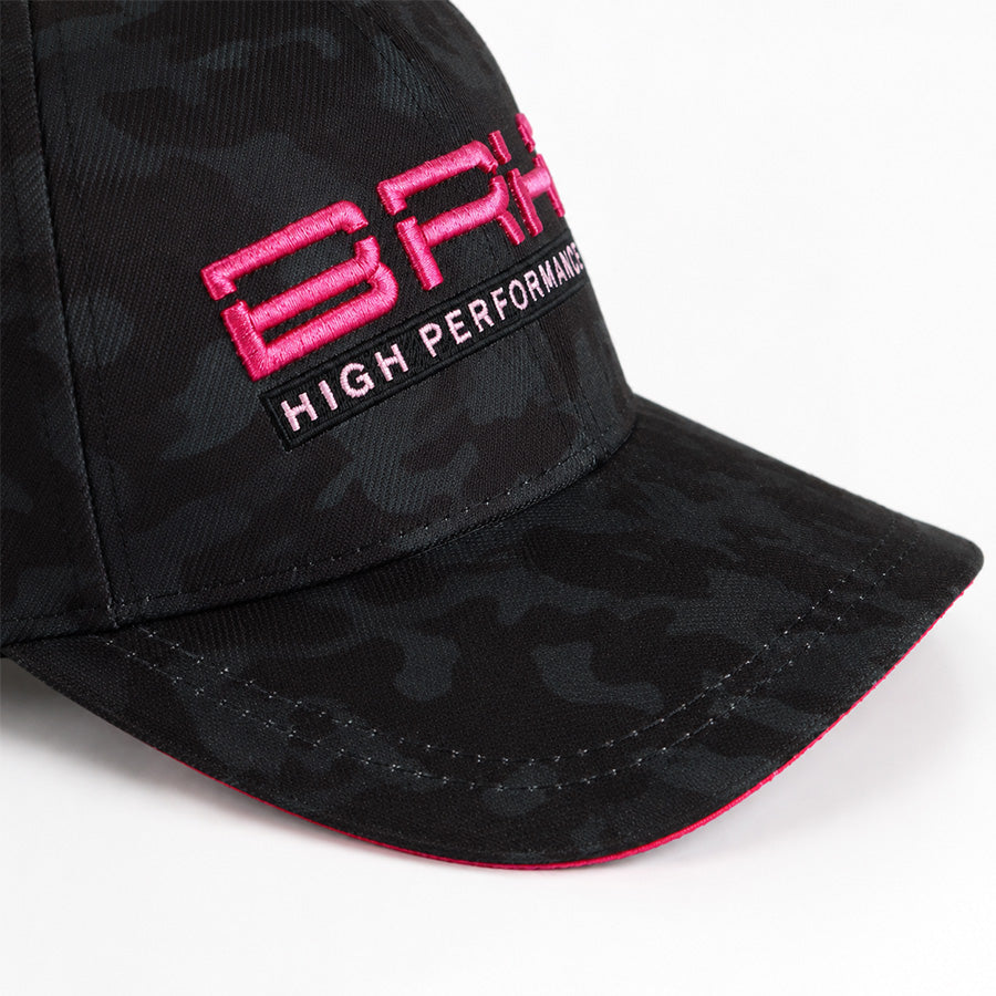 Boné de Pesca Feminino Camuflado com Rosa