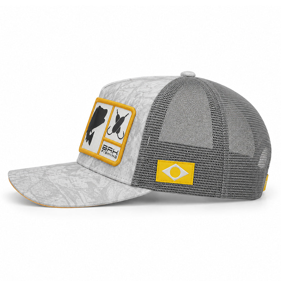 Boné de Pesca Realtree Branco