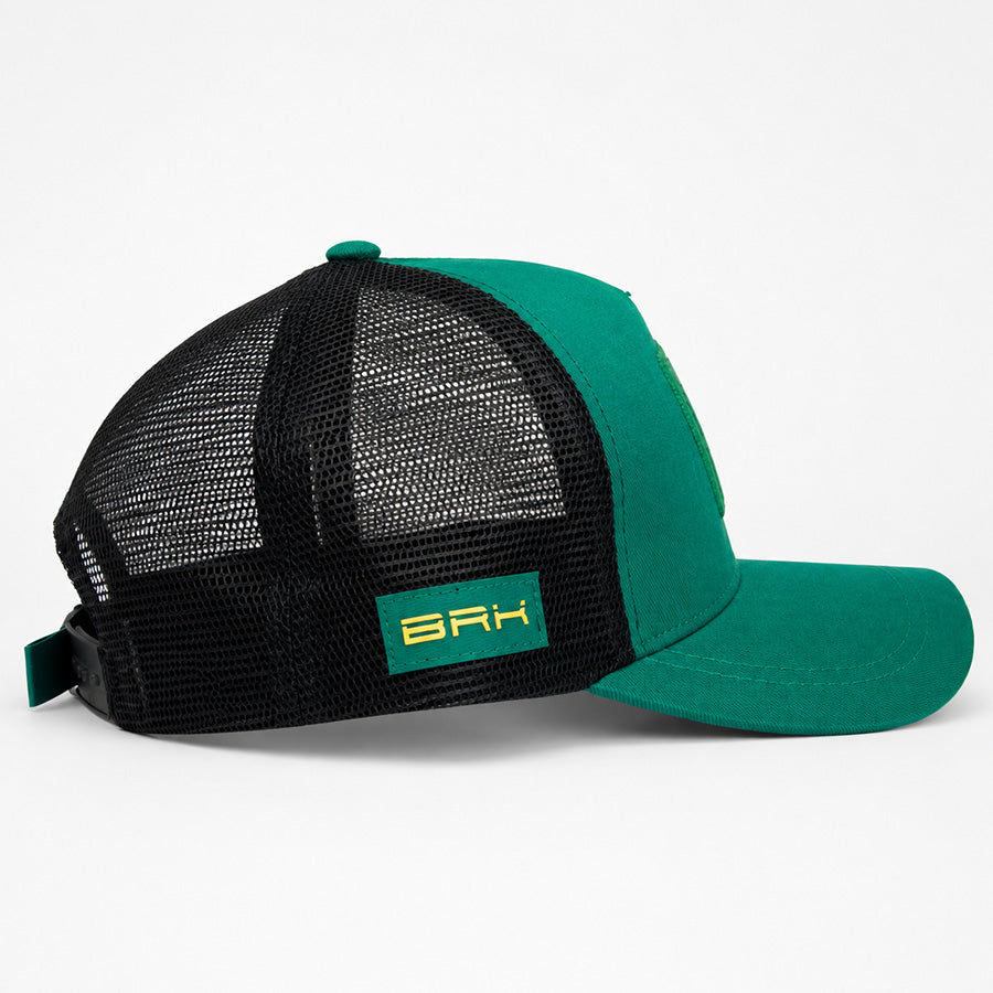 Boné de Pesca Outboard Motors Verde