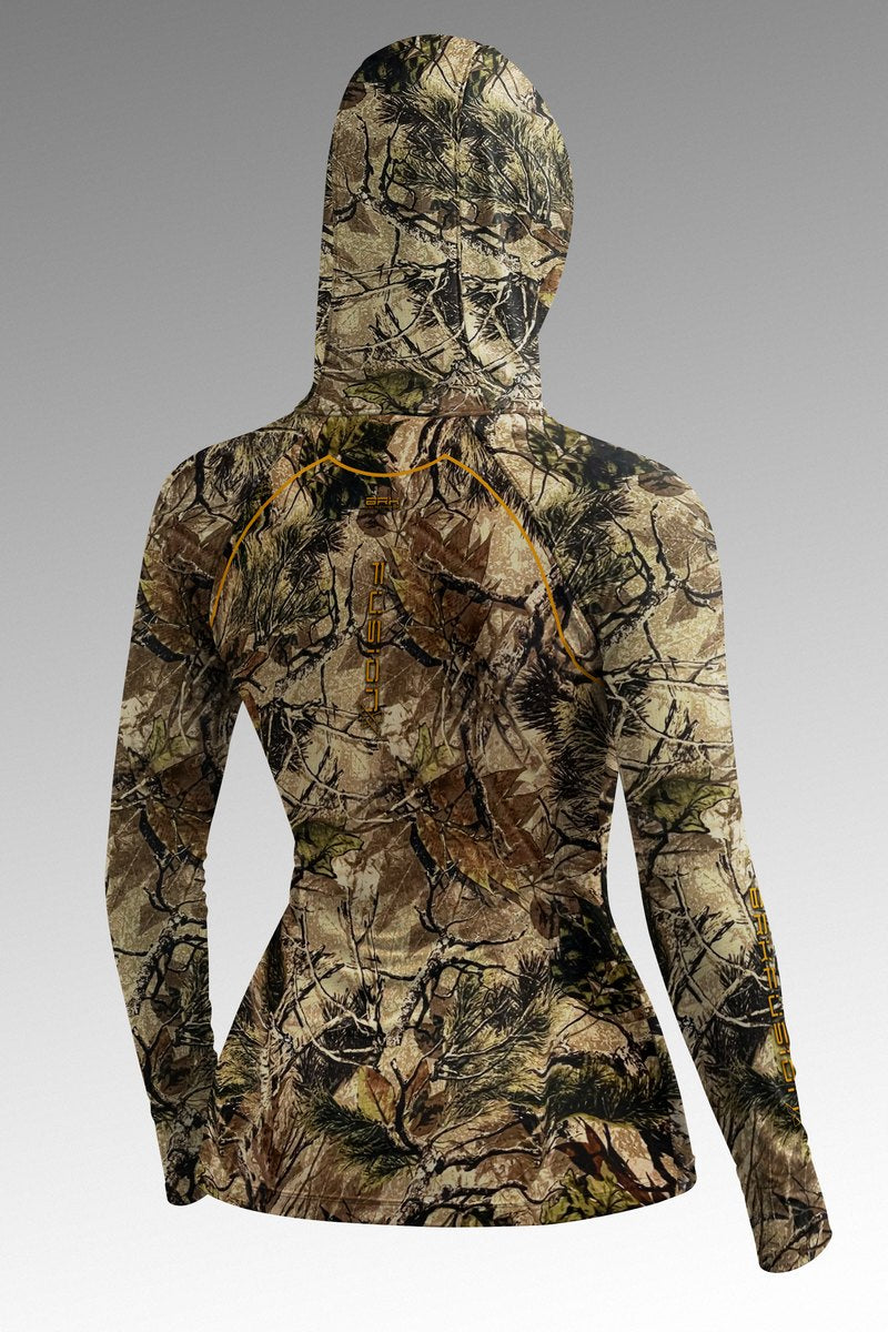 Camisa FusionX Feminina Brk Forest Hunter com Proteção UV50+