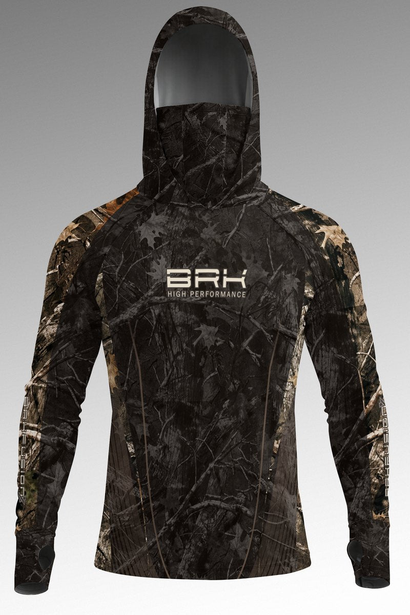 Camisa FusionX Brk Midnight Timber com Proteção UV50+