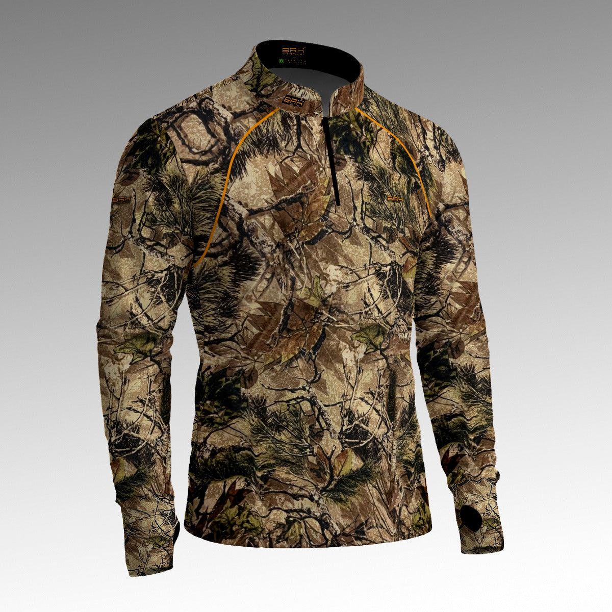 Camisa ArmorX Brk Pinhal com Luva e Proteção UV50+