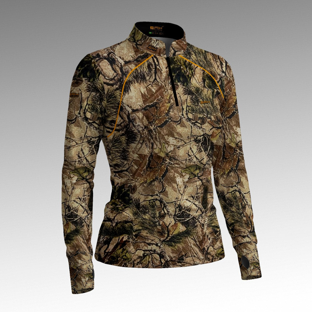 Camisa ArmorX Feminina Brk Pinhal com Luva e Proteção UV50+