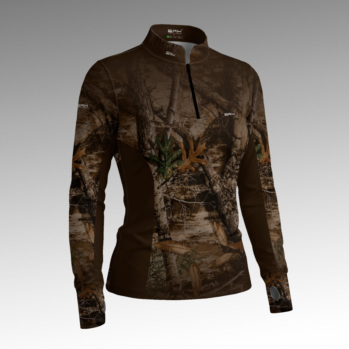 Camisa ArmorX Feminina Brk Mata Invernal com Luva e Proteção UV50+