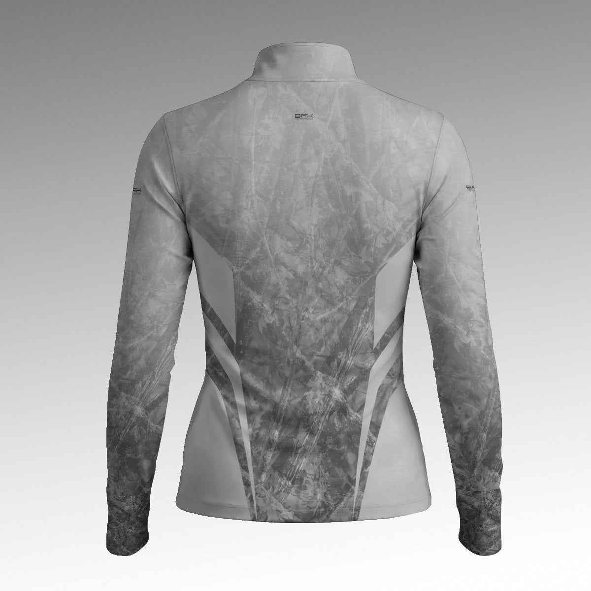 Camisa ArmorX Feminina Brk Álamo Branco com Luva e Proteção UV50+