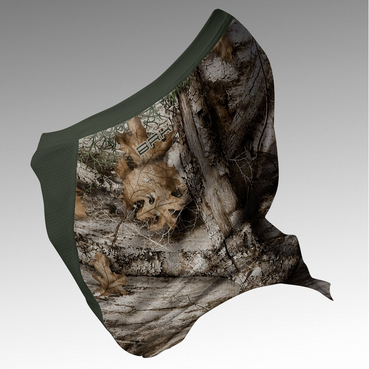 Bandana Black Mask Brk Birch Woodland UV50+