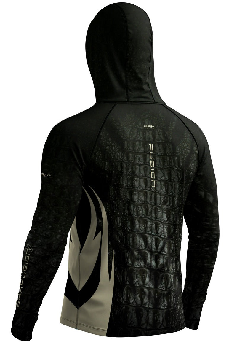 Camisa FusionX Réptil Brk Croco Black com Proteção UV50+