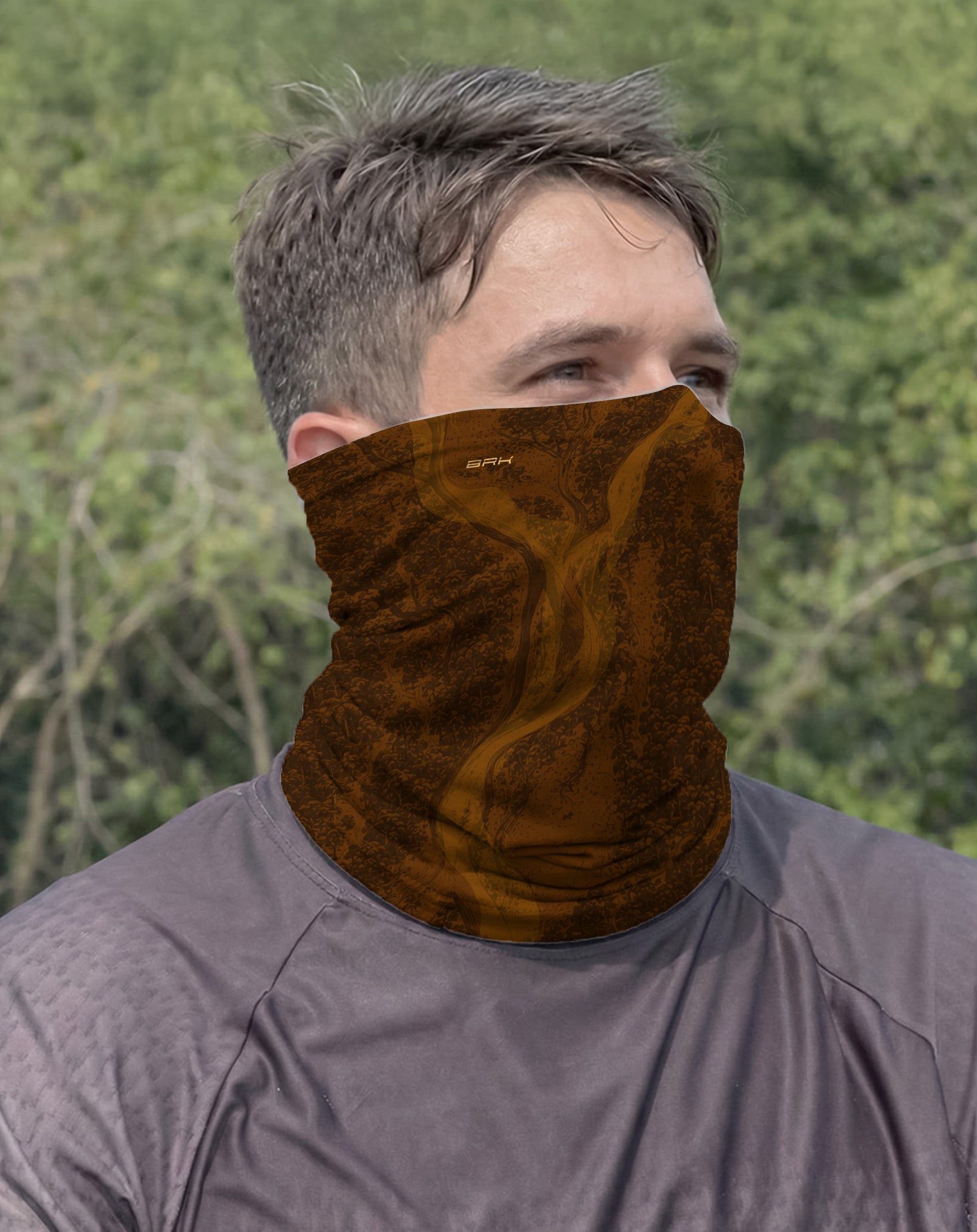 Bandana Amazon Rio Solimões Cobre com UV50+
