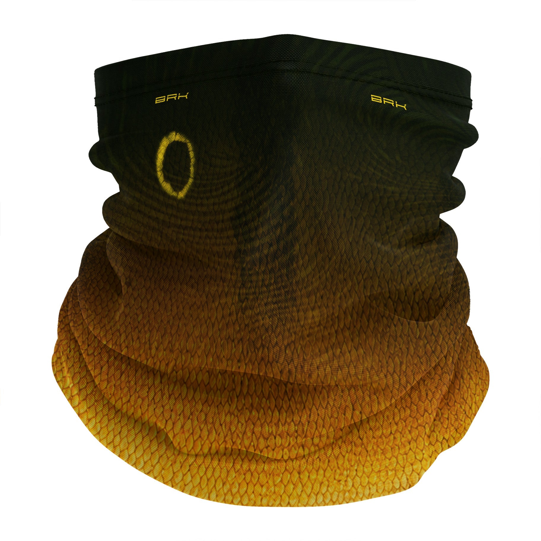 Bandana Amazon Tucunaré-Açu Degradê Dourado com UV50+