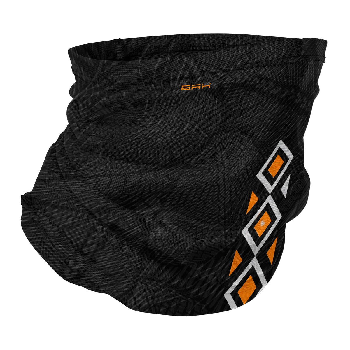 Bandana Amazon Tucano Tribal Laranja e Preto com UV50+