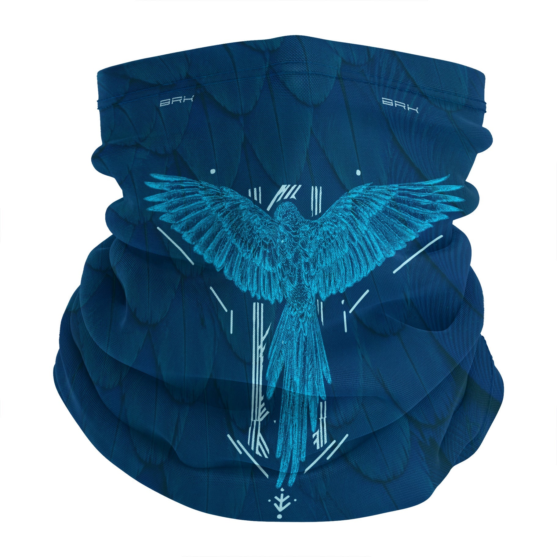 Bandana Amazon Arara Azul Tribal com UV50+