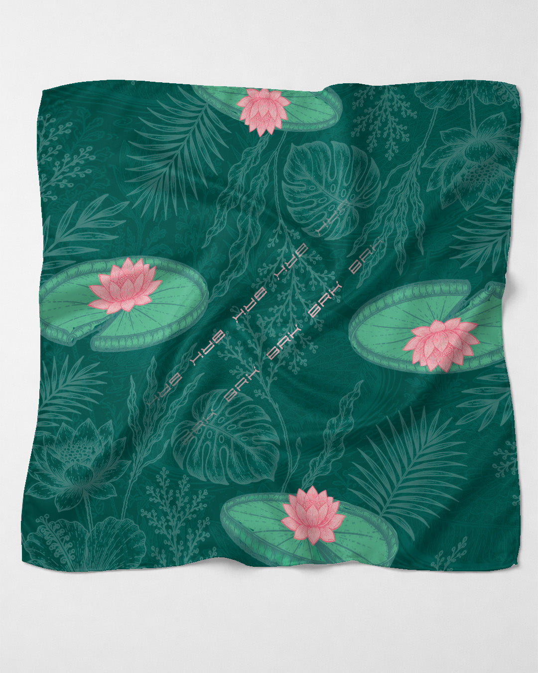Lenço Feminino Amazon Vitória Régia com Proteção UV50