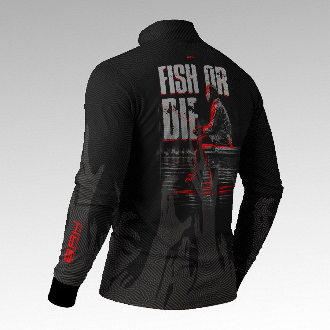 Camisa Jason Fish Or Die com Proteção UV50+