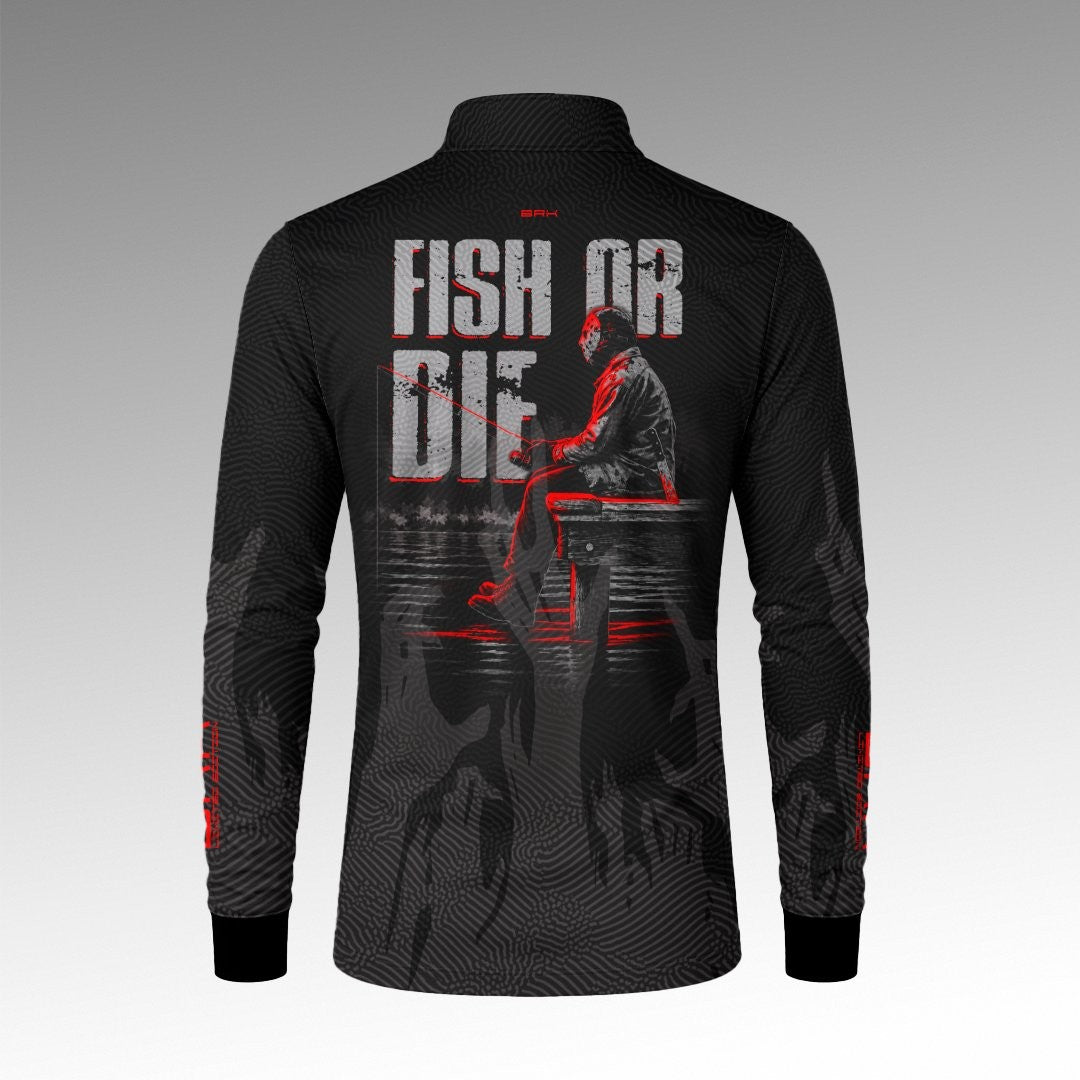 Camisa Jason Fish Or Die com Proteção UV50+
